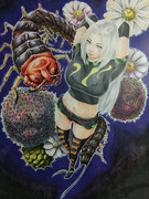 姫虫百々世（そばかす式）