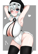 「もち子さんはバニーも似合うスタイルの良さですからね！」