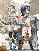 モンハン：キリン／ナルガクルガ