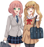 バンドリ！　有咲とひまり