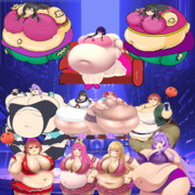 ぽっちゃりssbbwの集合写真