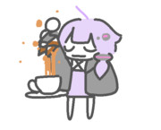 【GIF】結月ゆかりティー