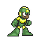 ディズニープリンセス ティアナ ドット絵 ロックマン7風 SFC