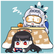 こたつでゴロゴロするヒマリオ