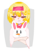 ふわふわうさぎちゃんとICG姉貴