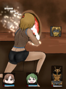 背中で魅せるタクヤ