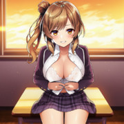 放課後の空き教室でささらちゃんと・・・