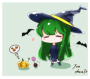 ハロウィンみたいなパオラさん