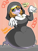 幽霊の修道女さん