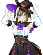 ウマ娘　シュヴァルグラン　ハロウィン仮装