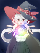 白尾エリ、新魔法習得