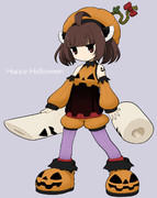 ハロウィン南瓜きりたん