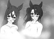 「ダイヤ？いったいだれと話しているの？…って！トレーナー！？」  T;「ク、クラウンも！？」