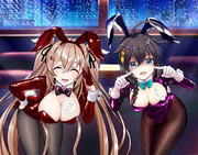 バニー村雨＆時雨