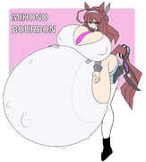 ミホノブルボン　膨腹　妊娠中