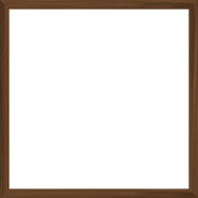 正方形の木製の枠・額縁（透過PNG）　1080×1080（1：1）【フリー素材】
