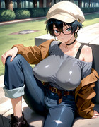 ボーイッシュ巨乳