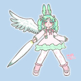 片翼のうさはね