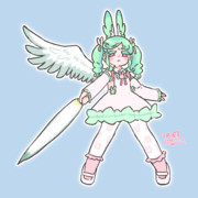 片翼のうさはね