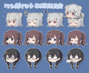 小樽潮風高校　ちま素材