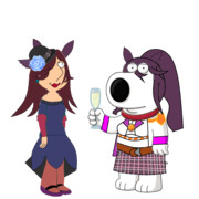 ナリタブライアン・グリフィン＆ライス・グリフィン（ロイスシャワー） umamusume guy