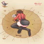 秋刀魚イベで何者かの襲撃を受けたモガドール