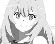 【月が変わったので描いてみた】みさきち（アニメ公式サイトスクショ）2025.11.8投稿