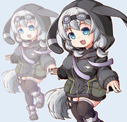 もち子さんパーカー