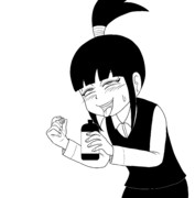 無水エタノールを飲むか悩む女子