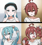 ミクテト髪セット