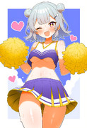 チアリーダー六花ちゃん！