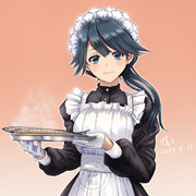 メイド鳳翔さんと秋刀魚祭り