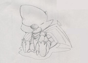 ボーテックスドラゴンをうろ覚えで小さくしてみた