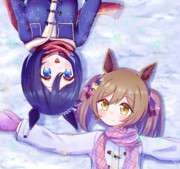 冬でもフラファルは仲良し