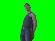 かっこいい立ち姿の変態オナニー青年アキラ