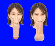 ブ鈴木唯ひょっとこフェラ bb素材