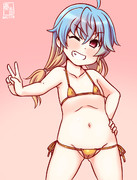 わんどろ金ビキニの佐渡SUMMER!!