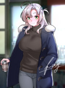 夜のお出掛け衣笠