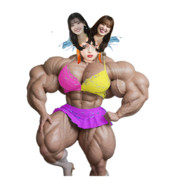 佐々木久美鈴　平手友梨奈　双頭化 png