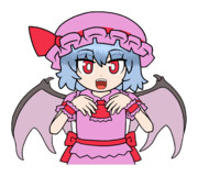 804 レミリア 1【東方Project 立ち絵素材 透過PNG】