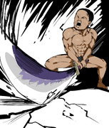 悪を断つ剣と化した先輩描きました！ンアッー！