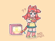 ストーブの横で寝たら体の一部が焦げた猫