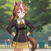 イーデン校に編入のトウカイテイオー