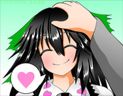 お空ちゃんなでなで