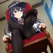 くつろぐ暁ちゃん