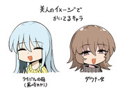 美人のイメージで描いてるキャラ