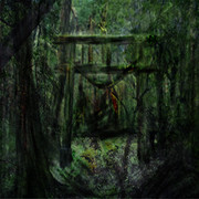 森の中に異界へ門