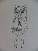 さしみ包丁さん描いてみた