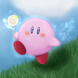 カービィを初の厚塗りで描いてみた