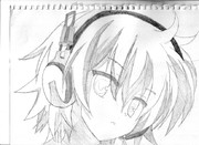 授業中にシャーペンで緋弾のアリアのスナイパーの子を描いてみた